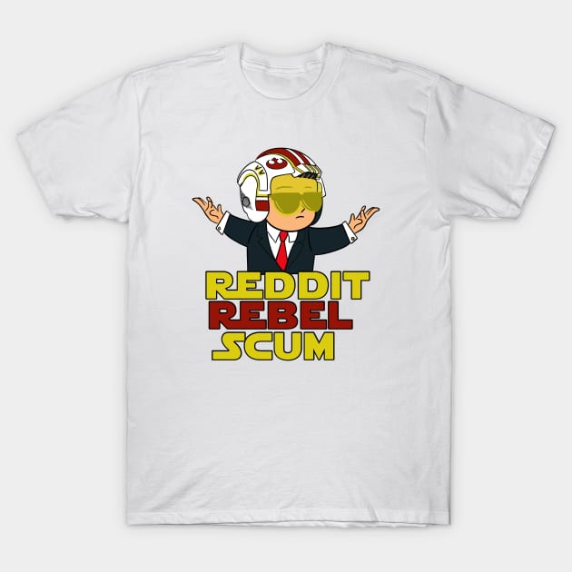 Reddit Rebel T-Shirt by Milasneeze